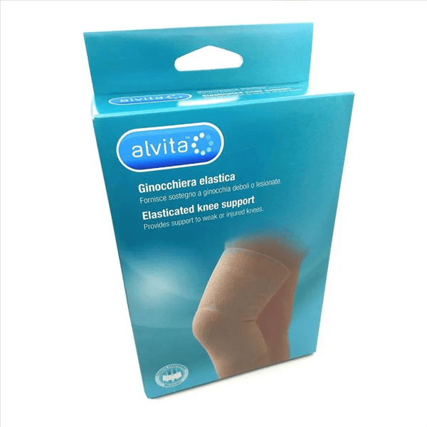 Alvita Ginocchiera Elastica Ambidestra Colore Beige Taglia 2 36-41 cm 1 Pezzo
