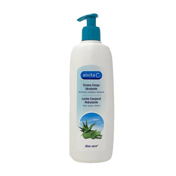 Alvita Crema Corpo Idratante All'Aloe Vera 400 ml
