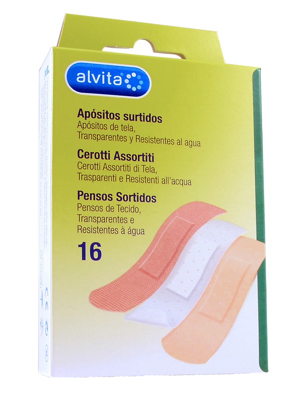 Alvita Cerotti Assortiti 16 Pezzi — confronto prezzi