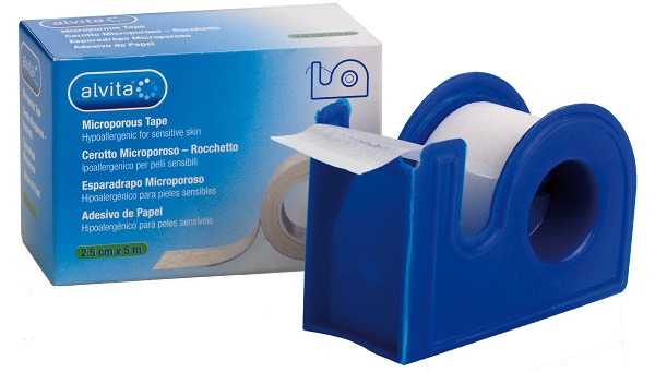 Alvita Cerotto Microporoso In Rocchetto 2,5 cm x 5m, 1 Pezzo — confronto prezzi