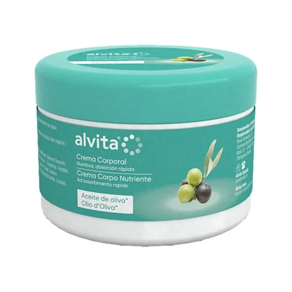 Alvita Crema Corpo Nutriente All'Olio D'Oliva 300 ml