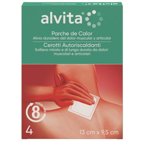 Alvita Cerotto Autoriscaldante 4 Pezzi