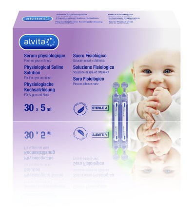 Alvita Soluzione Salina 30 Fiale da 5 ml
