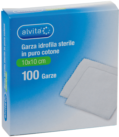 Alvita Garza Idrofila 10X10cm 100 Pezzi — confronto prezzi