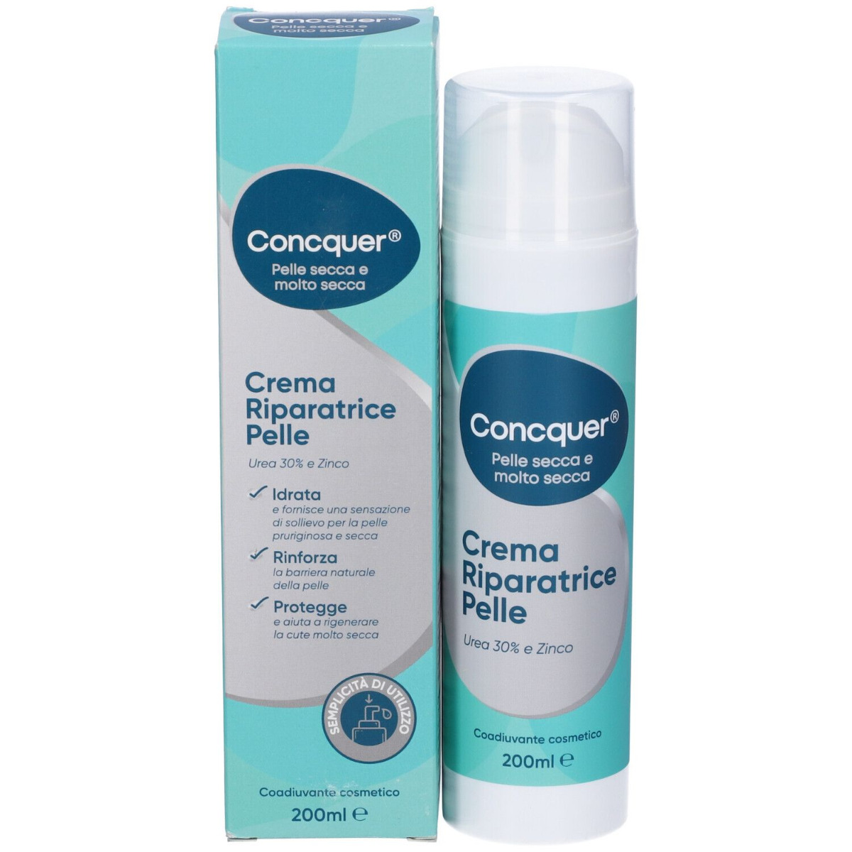 CONCQUER CREMA RIPA PELLE200ML