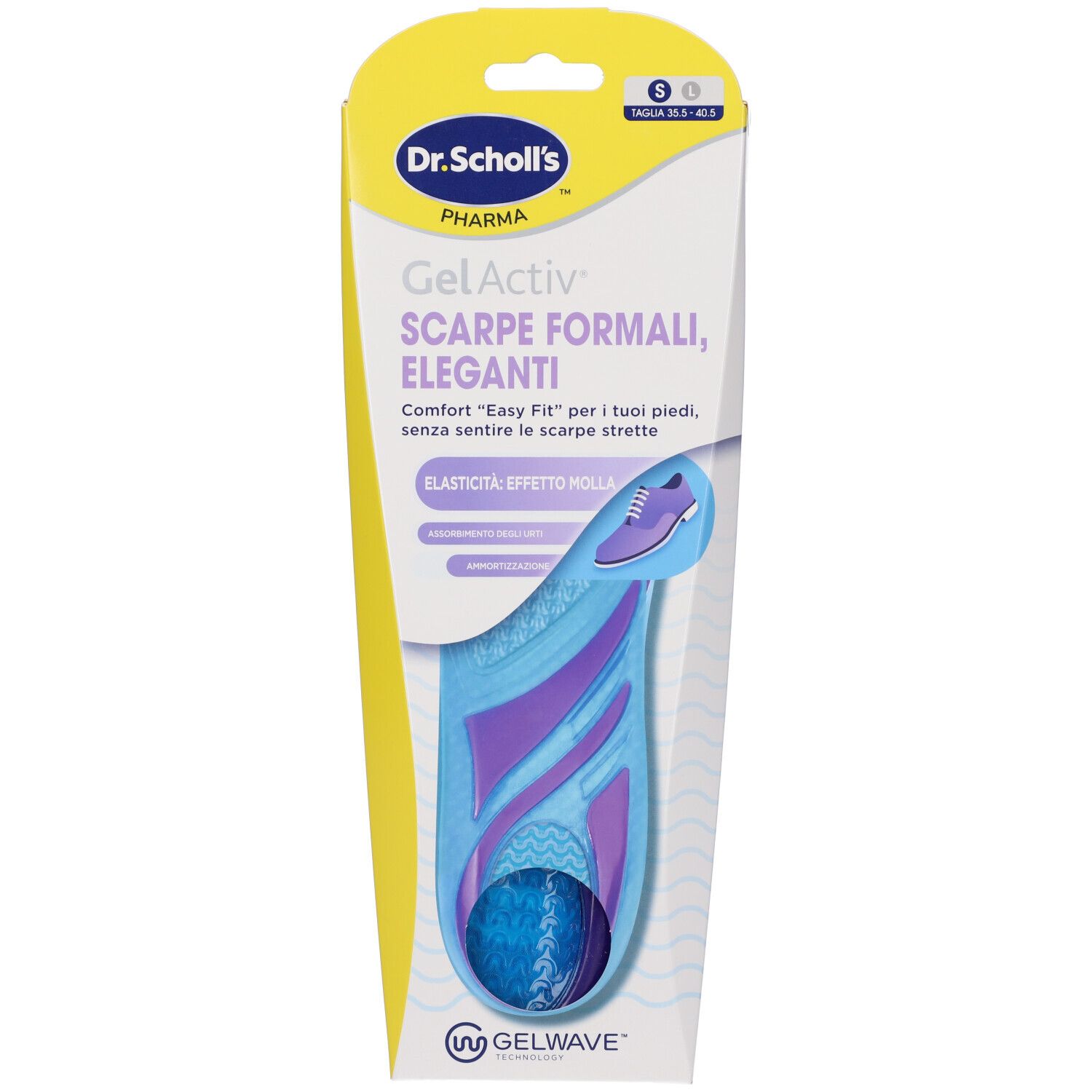 Scholl GelActiv Solette per Scarpe Formali ed Eleganti Misura S 1 pz — confronto prezzi