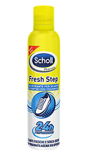 Scholl Fresh Step Deodorante spray scarpe 24h (150 ml) — confronto prezzi