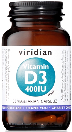 VIRIDIAN Vit.D3 400UI 30Cps — confronto prezzi