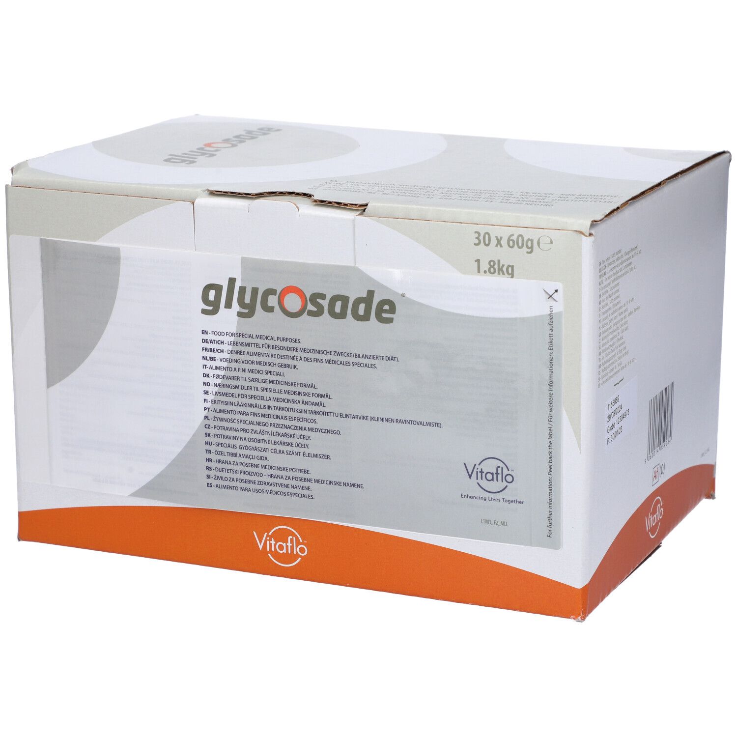 Vitaflo Glycosade Gusto Neutro 30x60 g Polvere per soluzione orale — confronto prezzi