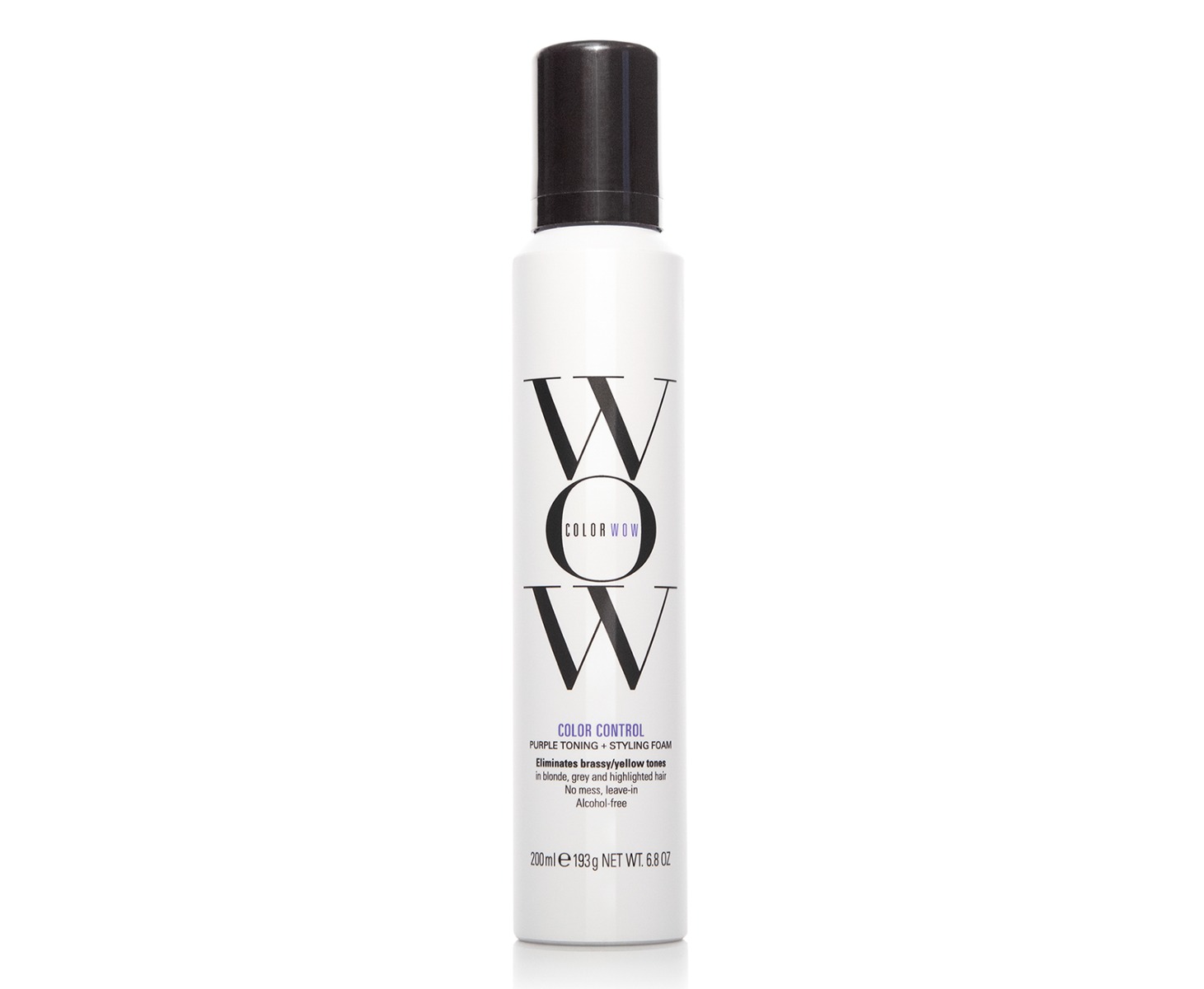Schiuma tonificante per capelli biondi Colour Control (Schiuma + Styling viola) 200 ml Altro
