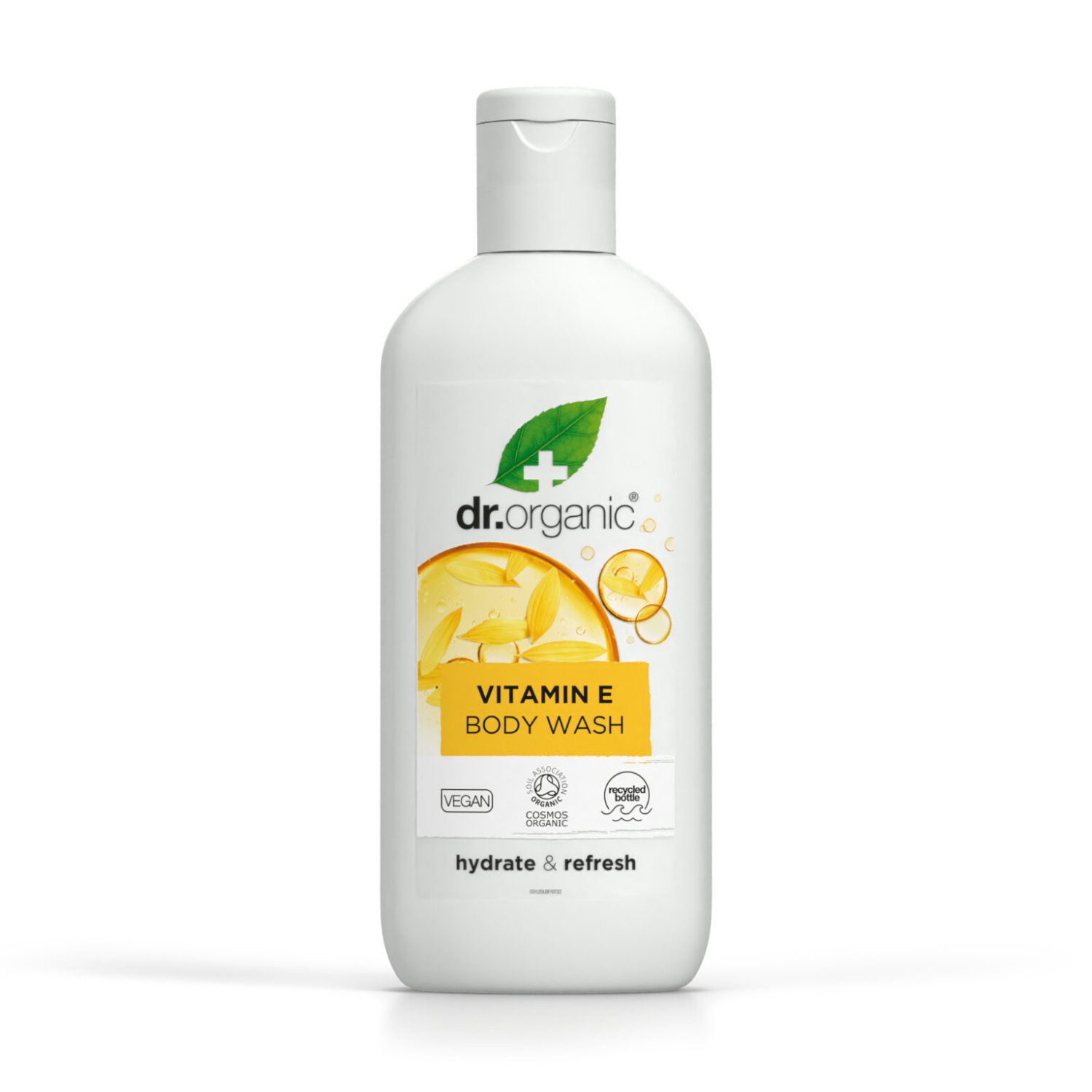 Dr. Organic Vitamina E | Bagnodoccia Antiage Naturale Antiossidante Bergamotto | 250 ml