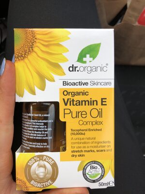 Dr. Organic® Vitamin E Pure Oil 50 ml Olio