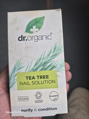 DR ORGANIC TEA TREE SOL UNGHIE