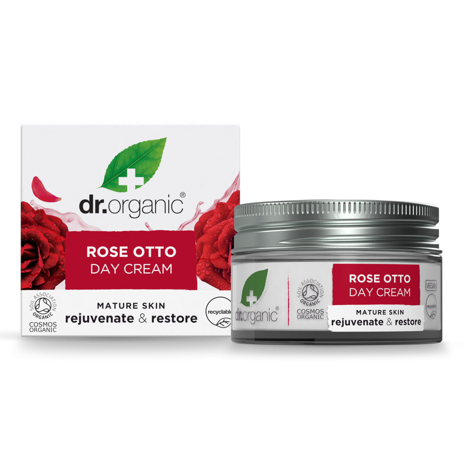 Dr. Organic® Rose Otto Day Cream 50 ml Crema