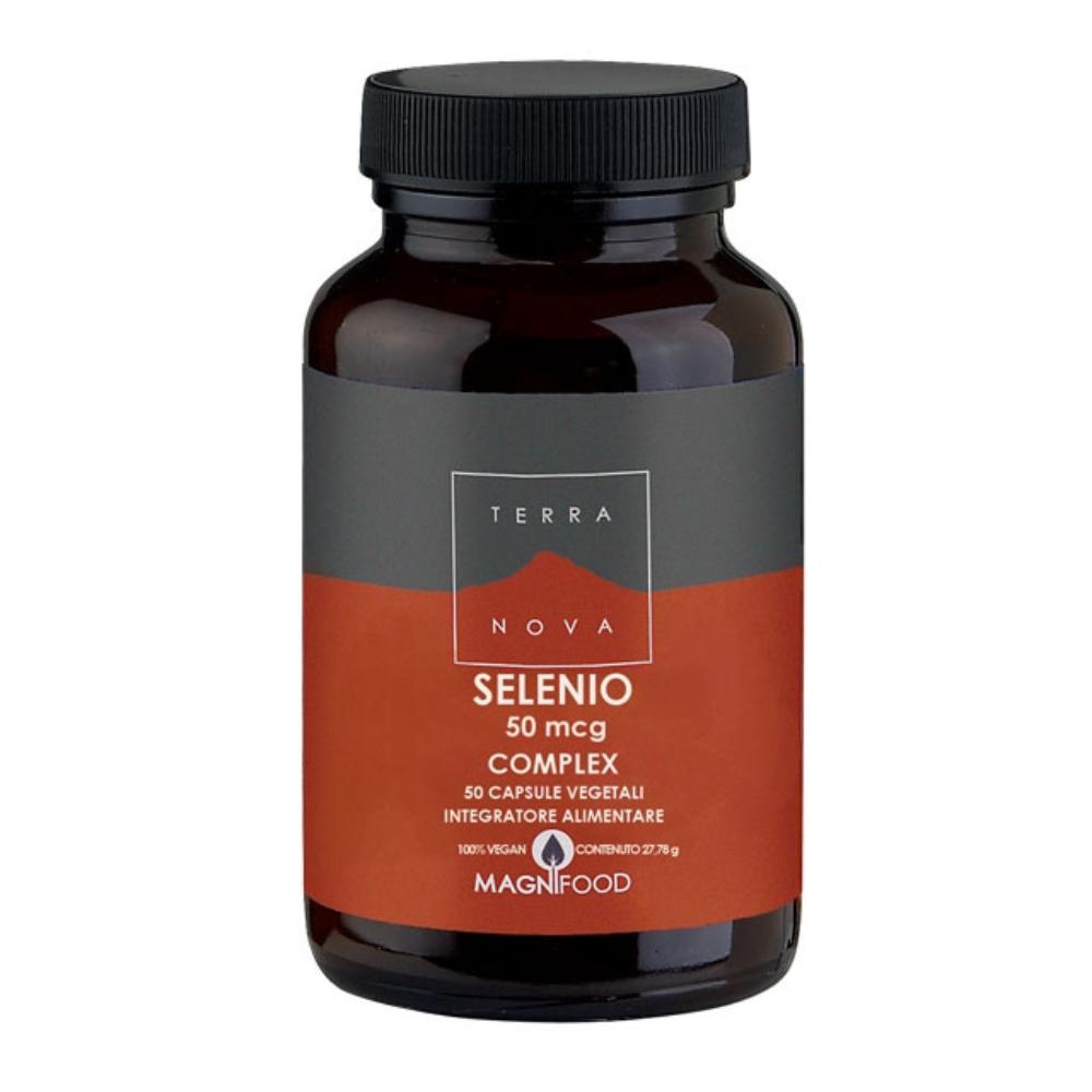Terranova Pelle Capelli e Unghie - Selenio Complex 100mcg, 50 capsule