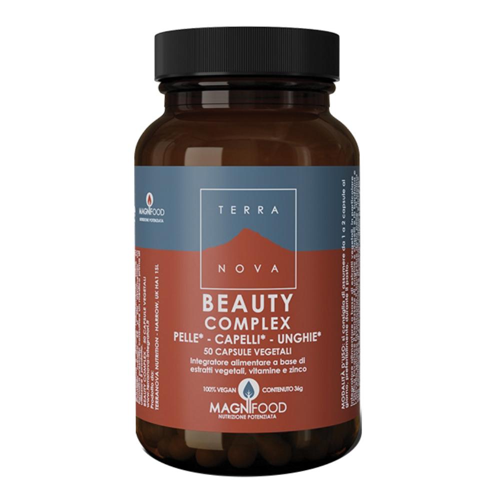 Terranova Pelle Capelli e Unghie - Beauty Complex Integratore, 50 Capsule