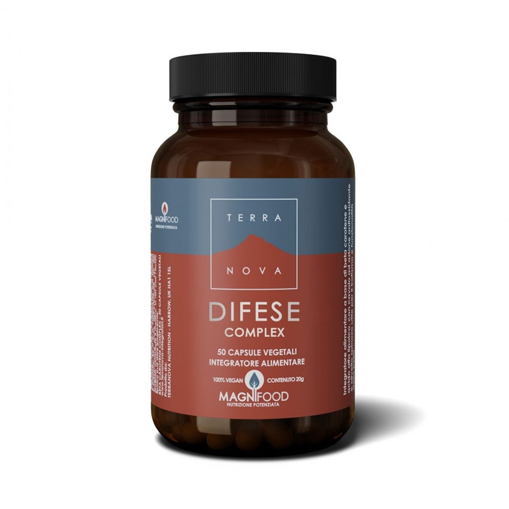 Terranova Difese Immunitarie - Difese Complex Integratore, 50 Capsule