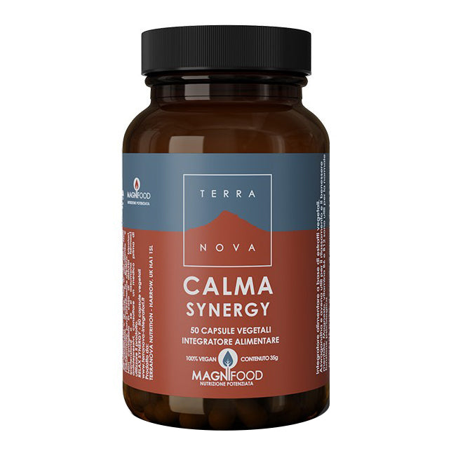 Terranova Disturbi del Sonno - Calma Synergy Rilassante e Calmante, 50 Capsule