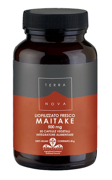 Terranova maitake 500mg liofilizzato fresco 50 capsule