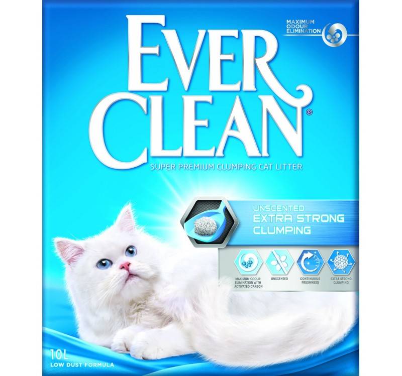 Ever Clean Extra Strong Unscented Lettiera per Gatti 10 l — confronto prezzi