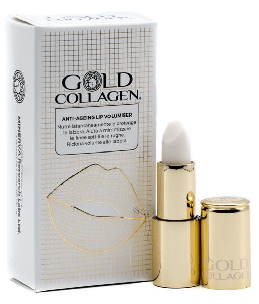Gold Collagen Anti-Ageing Lip Volume Stick Labbra