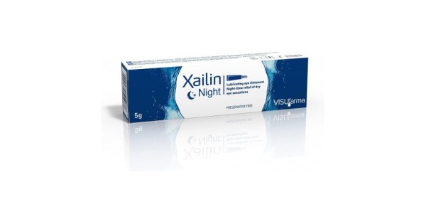 Unguento Lubrificante Oftalmico Xailin Night 5 G g Pomata oftalmica