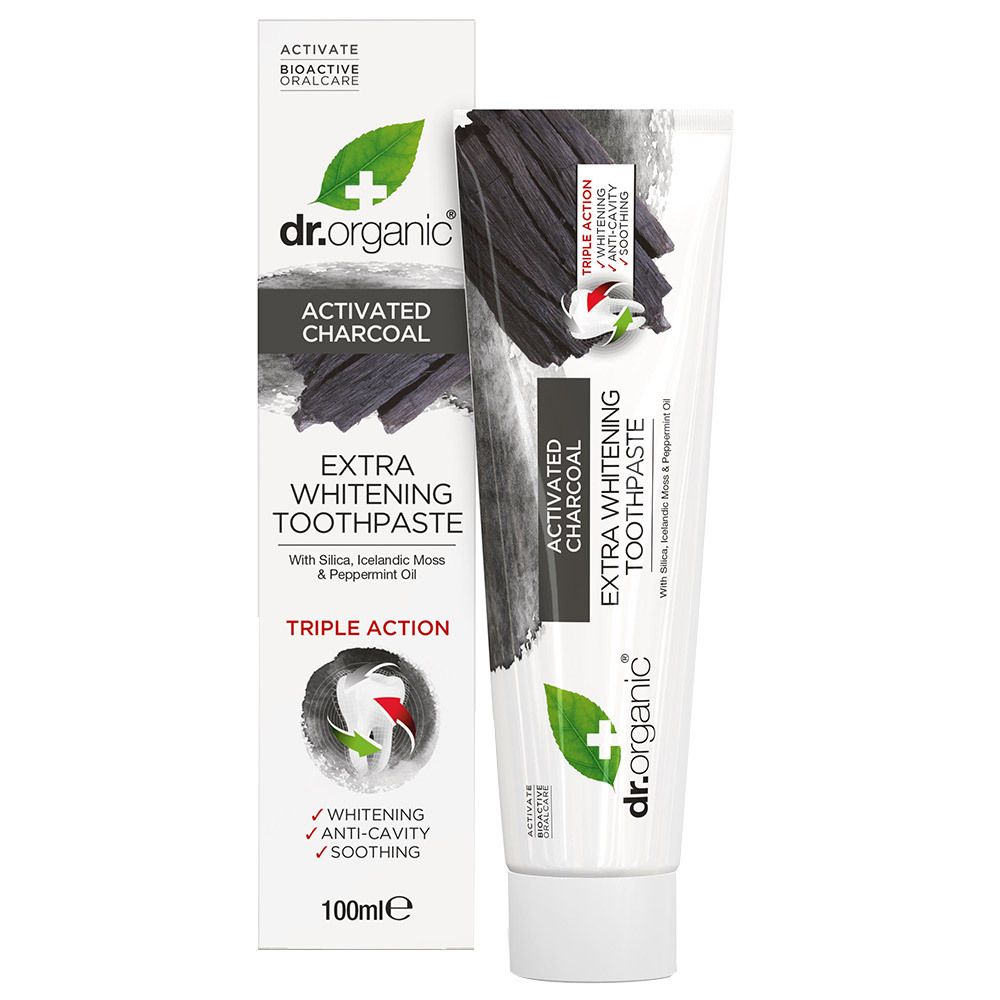 Dr. Organic® Charcoal Dentifricio Purificante 100 ml