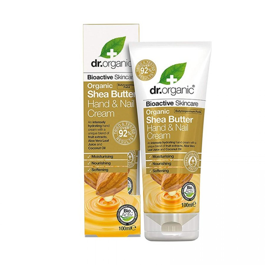 Optima Naturals - Dr Organic Shea Butter Crema Mani Confezione 100 Ml