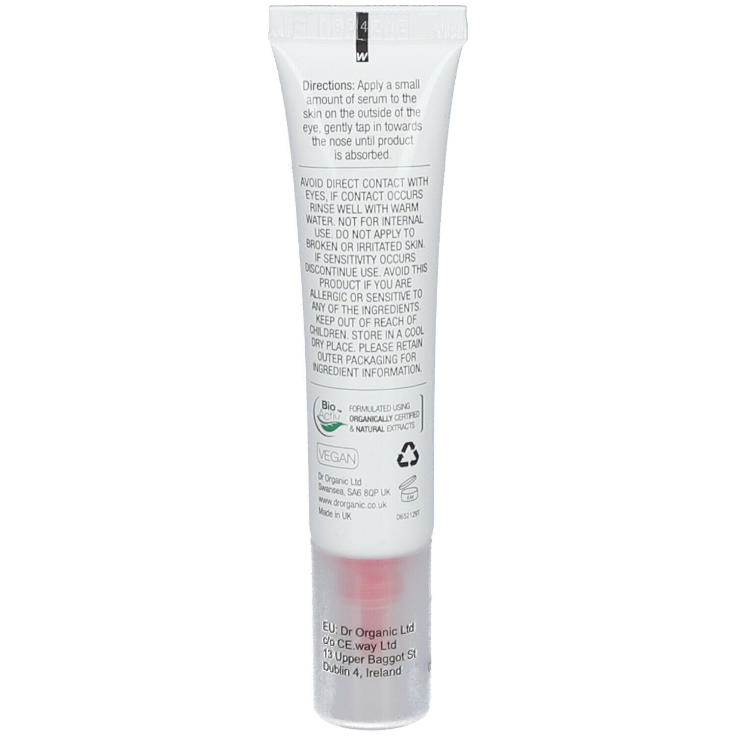 Dr. Organic® Contorno Occhi Illuminante Guava e Vitamina C 15 ml Crema contorno occhi