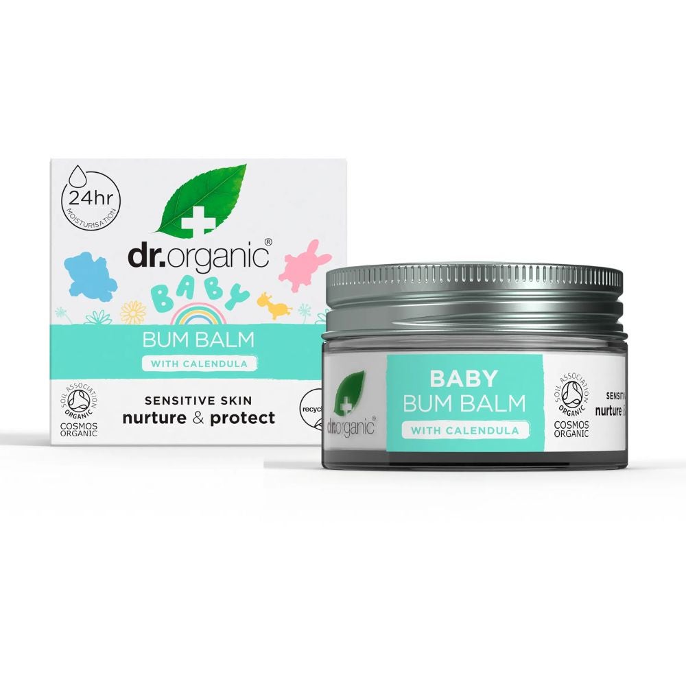 Dr. Organic Baby - Bum Balm alla Calendula Balsamo Lenitivo per Sederino, 35g
