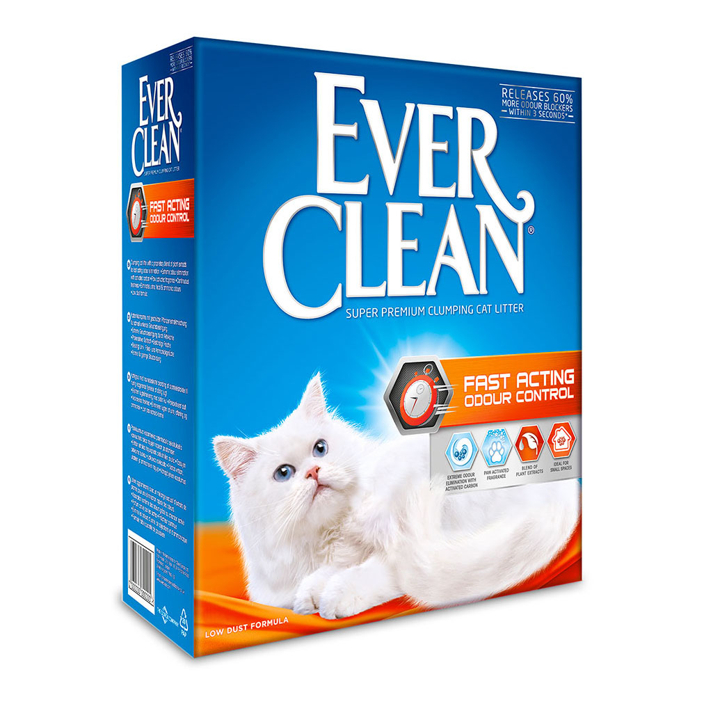 Everclean Lettiera Gatto Fast Acting Odour Control 6 Lt 5,8 Kg