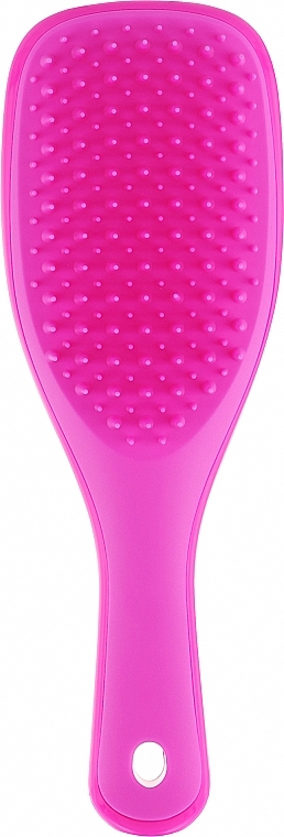 Tangle Teezer Detangler Mini Runway Pink, Spazzola Districante Compatta per Capelli Bagnati, Ergonomica e Portatile
