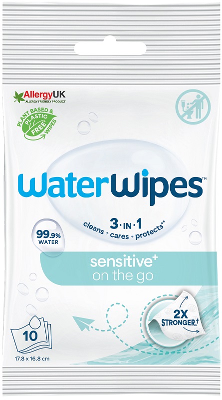 WATERWIPES ON THE GO SALV 10PZ