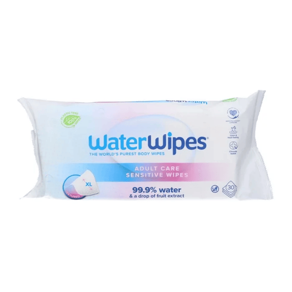 WaterWipes Salviette Umidificate per Adulti 30 Salviette