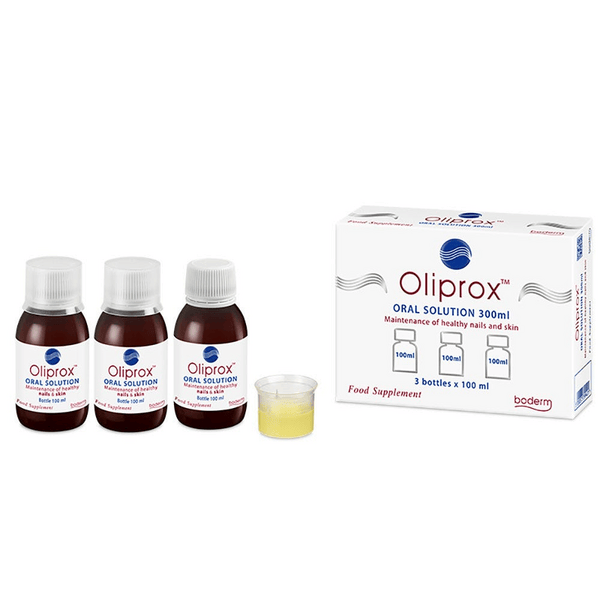 Oliprox Soluzione Orale Integratore Pelle e Unghie 3x100 ml