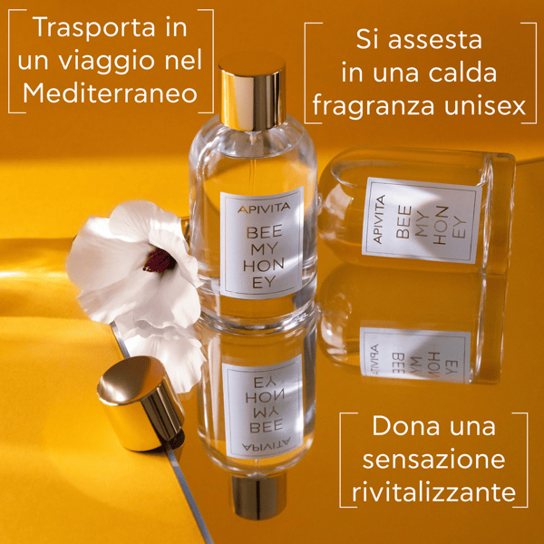 Apivita Bee My Honey Eau de Toilette Leggera e Rinfrescante 100 ml