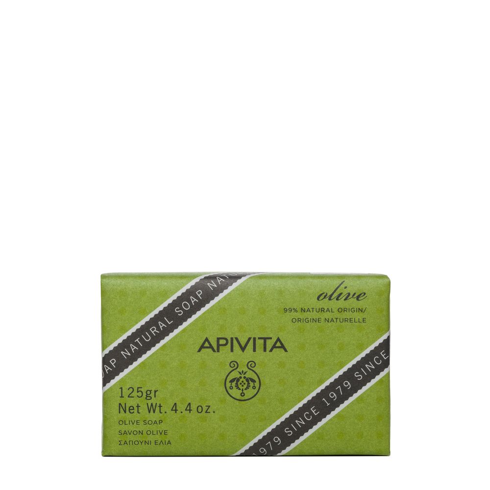 Apivita Natural Soap - Sapone con Oliva, 125g