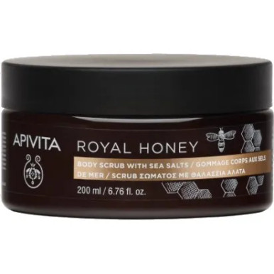 Apivita - Royal Honey Scrub Corpo con Sali Marini Confezione 200 Ml