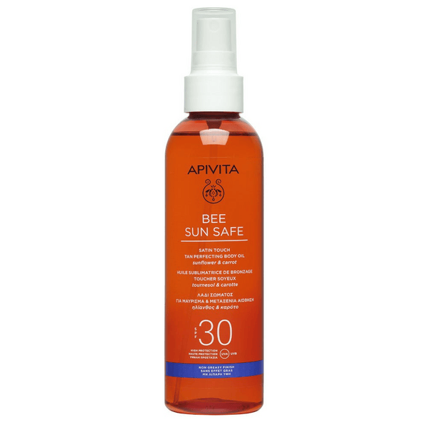 Apivita Bee Sun Safe Olio Corpo Abbronzante SPF30 200 ml — confronto prezzi