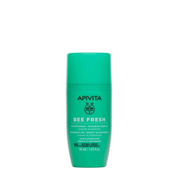 Apivita Bee Fresh Deodorante 50 ml Roll-On 24H per Pelli Sensibili