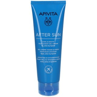 Apivita Bee Sun Safe Doposole Gel-Crema Idratante e Lenitivo per viso corpo - travel size 100 ml Crema