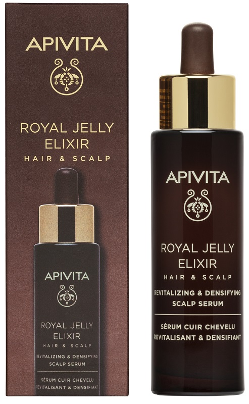 Apivita Royal Jelly Elixir Siero Cuoio Capelluto Rivitalizzante e volumizzante capelli più folti 50 ml