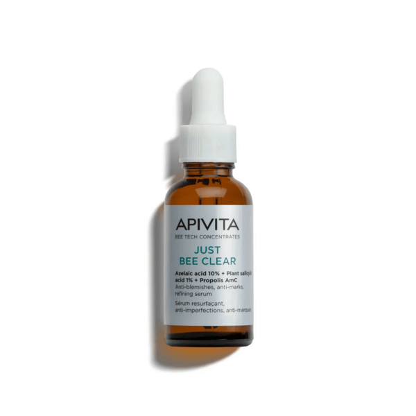 Apivita - Just Bee Clear Siero Viso Perfezionatore Anti Segni All'Acido Azelaico Confezione 30 Ml