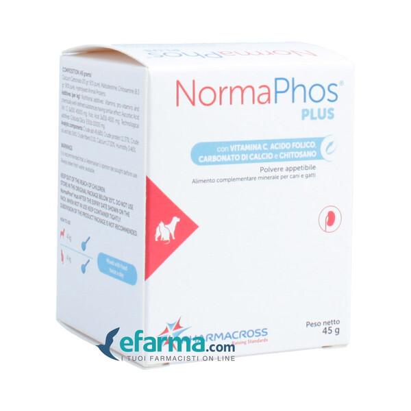 Pharmacross Normaphos Plus Polvere Integratore Per Animali 45 g