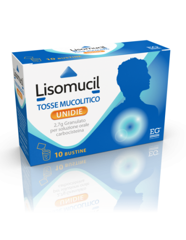 Lisomucil Tosse Mucolitico Unidie 2,7g Granulato 10 Bustine