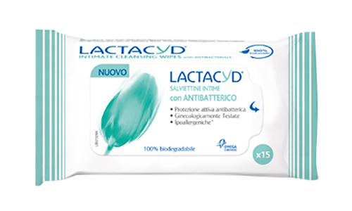 Lactacyd Salviettine Intime Con 15 Pezzi