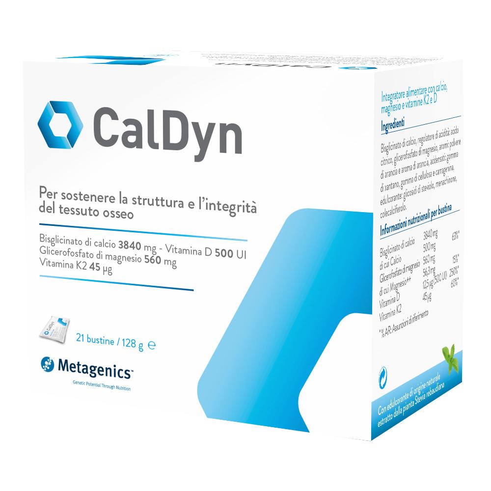 Metagenics Caldyn Integratore Salute delle Ossa 21 Bustine — confronto prezzi