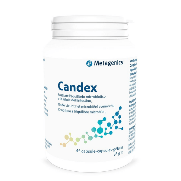 Metagenics Candex Integratore per il Benessere dell'Intestino 45 Capsule