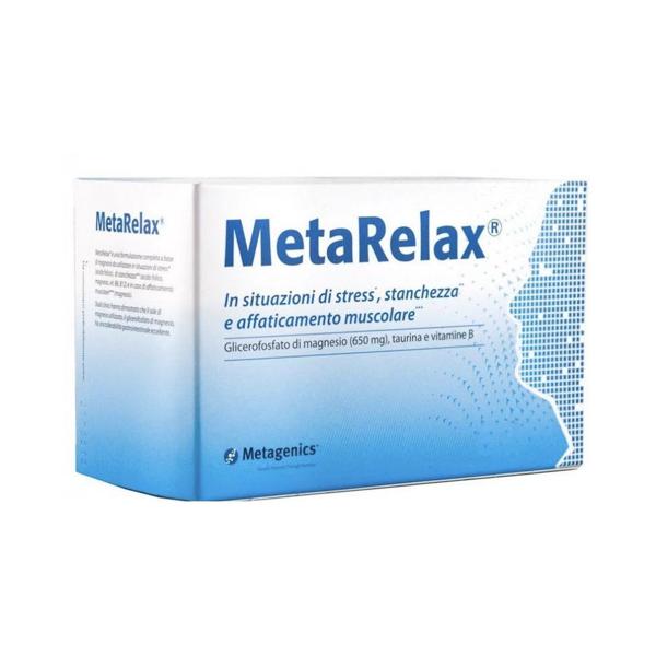 Metagenics Metarelax Integratore contro Stanchezza, Stress e Tensione Muscolare 180 Compresse