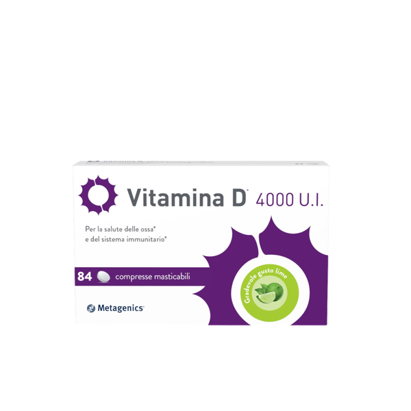 Vitamina D 4000 U.I. Integratore 84 Compresse